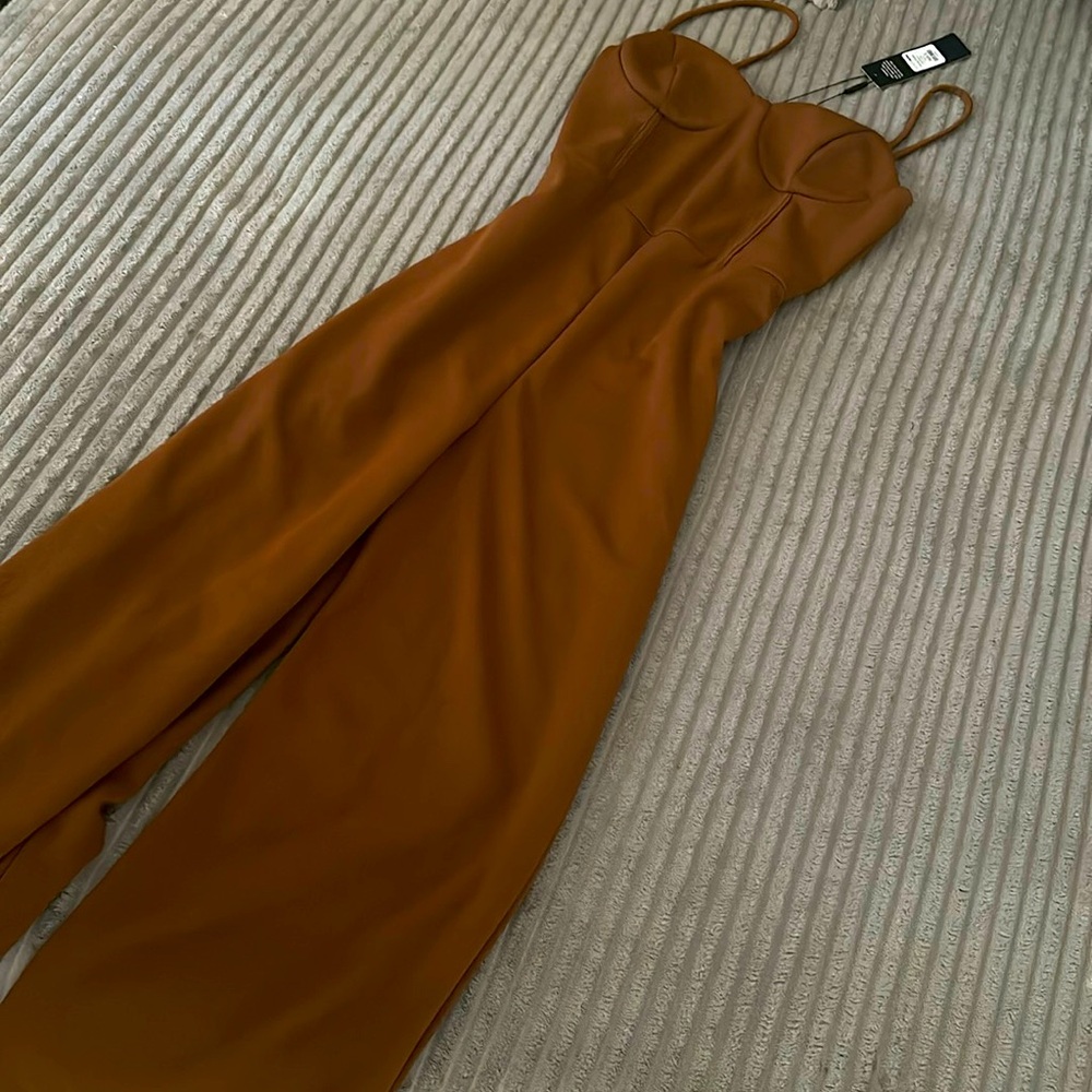 Brown Jumpsuit